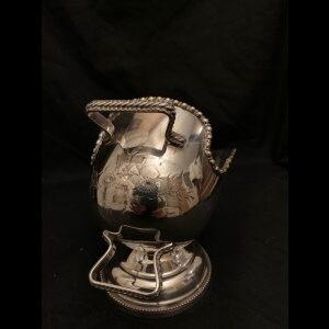 silver plated sugar bowl