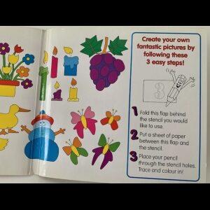 Childrens Stencil Book