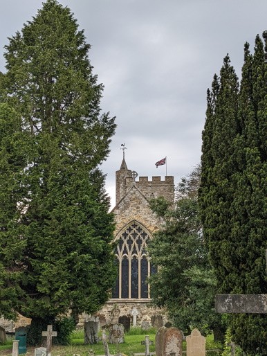 all saints church union flag
