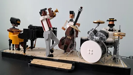 LEGO® model of a musical band - LEGO® Festival 27th September 2025